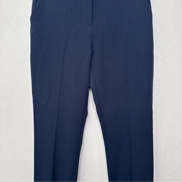 Topshop Womens 6 Navy Slim Fit Ankle Trouser - Picture 6 of 15